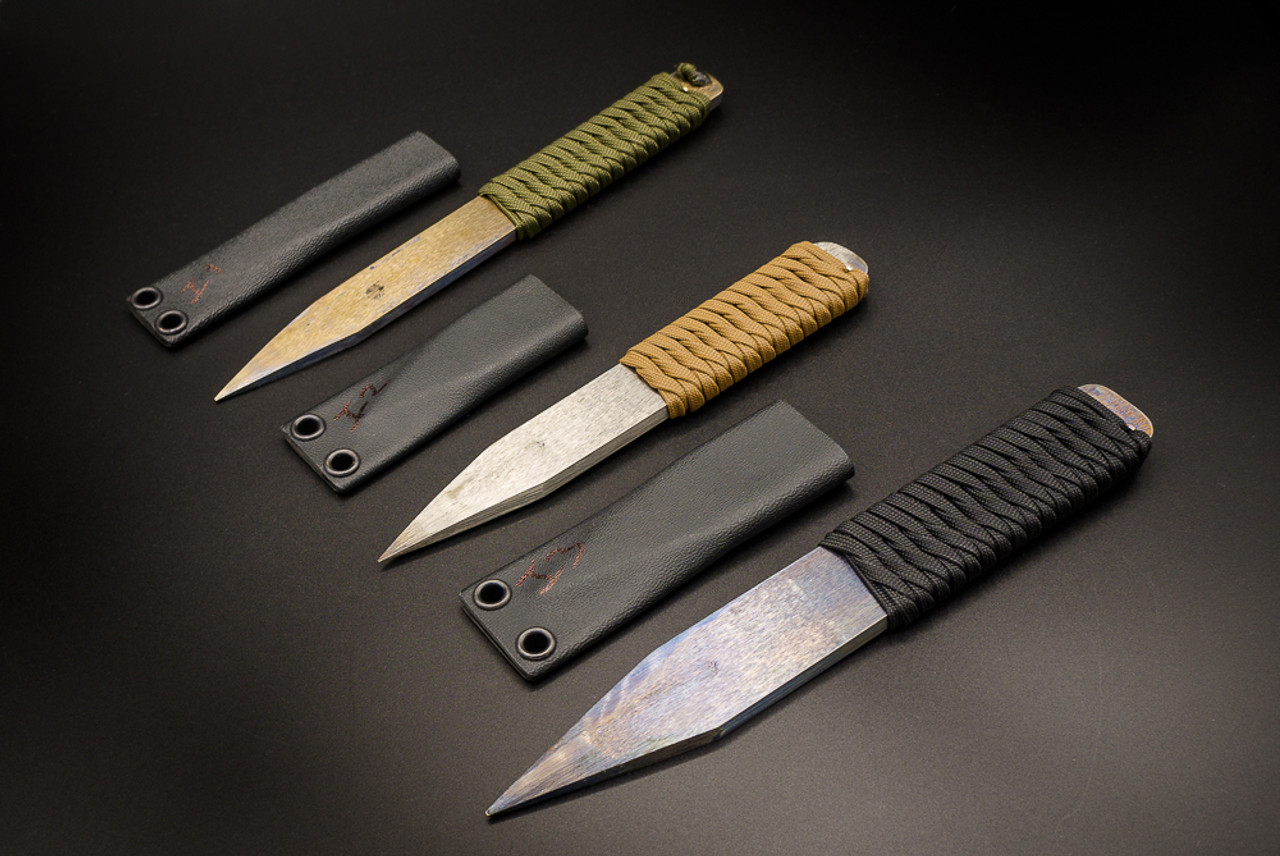 Strider Knives LM Nail Tool Steel |Titanium w/ Paracord Wrapped Handle & Kydex - II