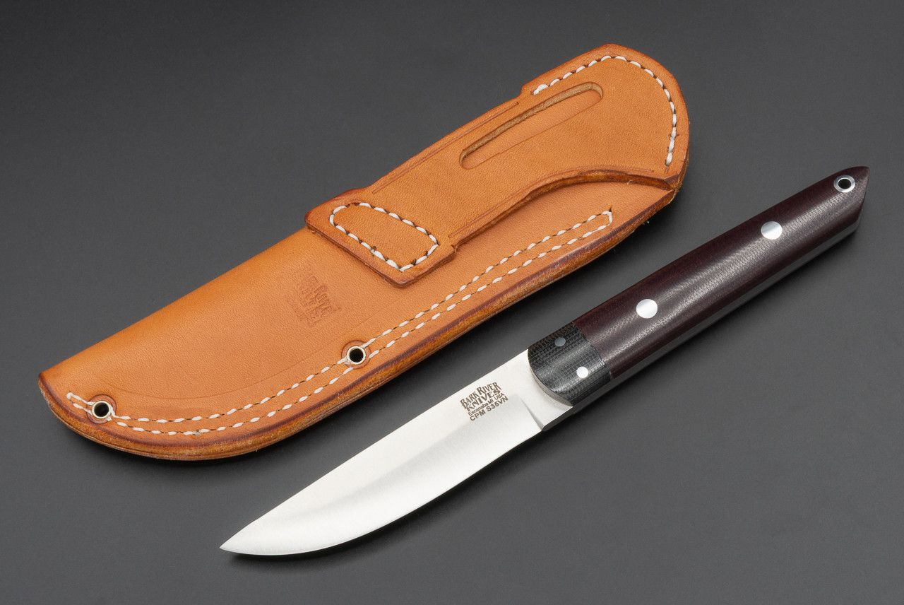 デナリ Bark  Knives Bark River Knives: North Country EDC - CPM 154 - Blue Jean - White