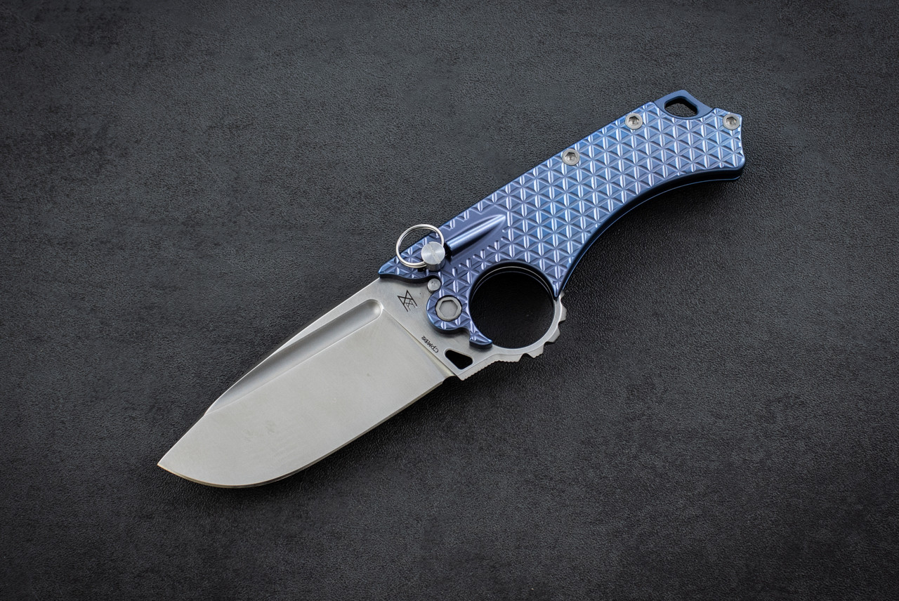 mimugi品 Midgards Messer Nori Nano V2 Mini Axe Stonewashed Blade w/ Blue