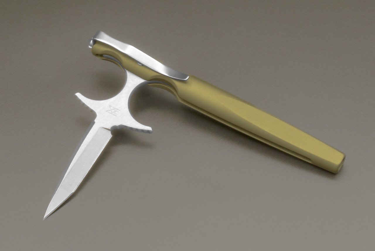 Midgards Messer Nano Hellebarde (Halberd) Stonewashed Blade w