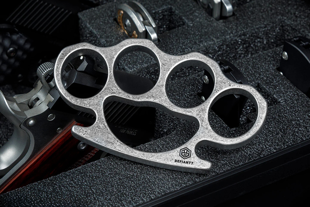 Defiant 7 Les George Tyrant AerMet 340 Knuckle Stonewashed