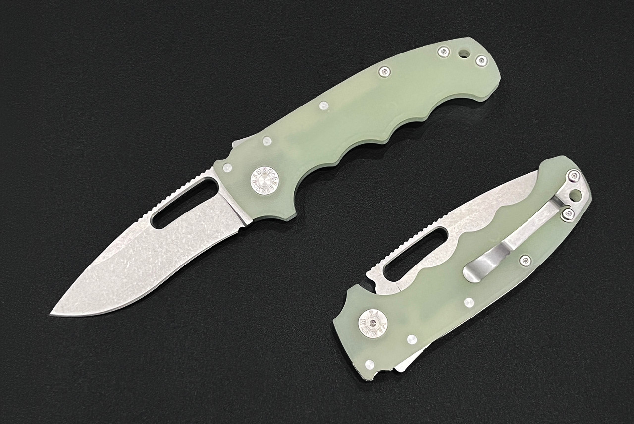 DISCOM 『SMUGLO』 DECO 001 Demko Knives MG AD20S Folding Knife Shark Lock Kopis Flat Grind