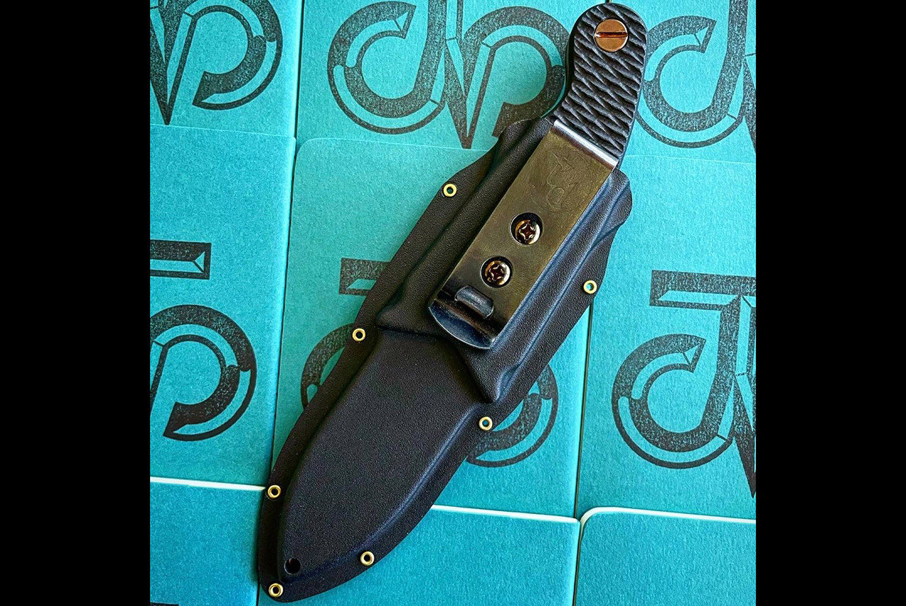 Turner CNC Ed's Manifesto Elvia V2 Fixed Blade Knife Heat Treat
