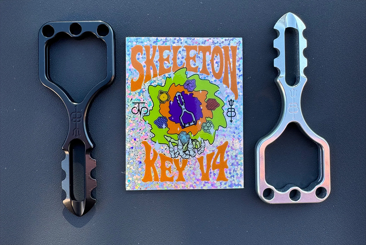 Turner CNC Billy Trident Aluminum Skeleton Key V4 - Tactical