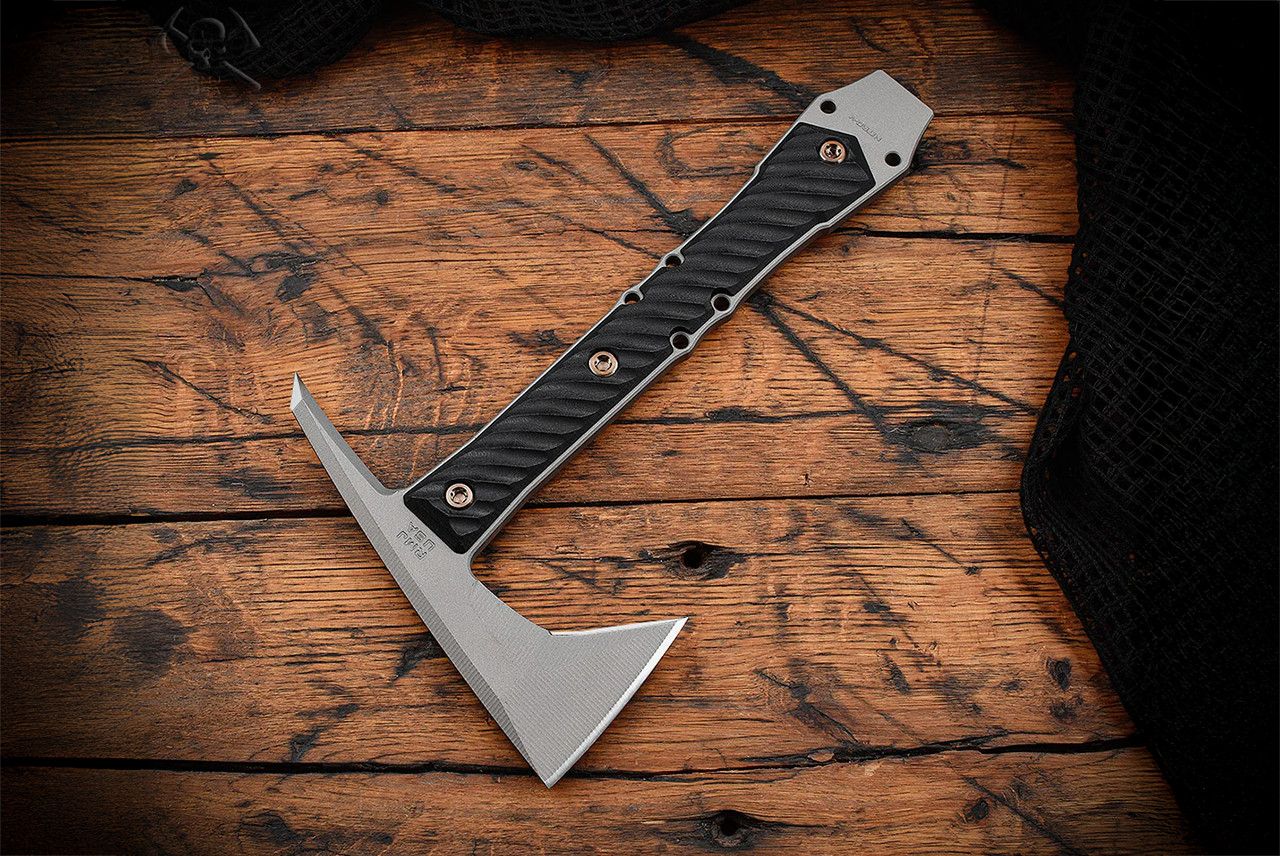 RMJ Tactical and Bawidamann Blades Collaboration Dvalinn Tomahawk