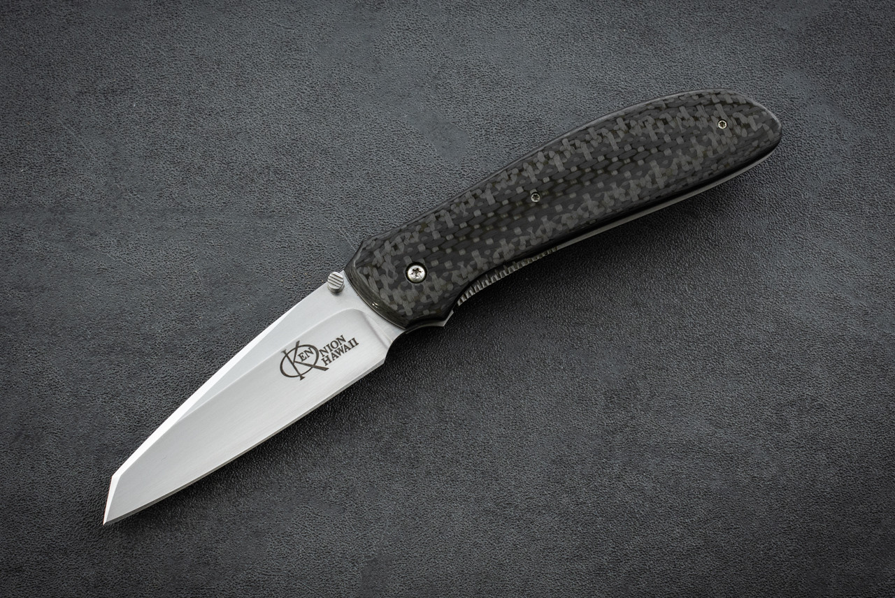 Ken Onion Custom Random Task Assisted Liner Lock Knife Satin Blade