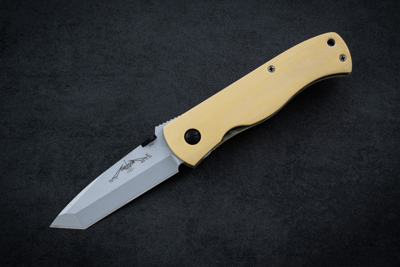 Emerson Knives CQC-7B Reese Weiland Conversion Knife Stonewash