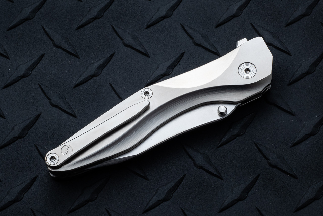 Chapman Lake Knives CLK-2D Button Lock Knife MagnaCut Drop Point