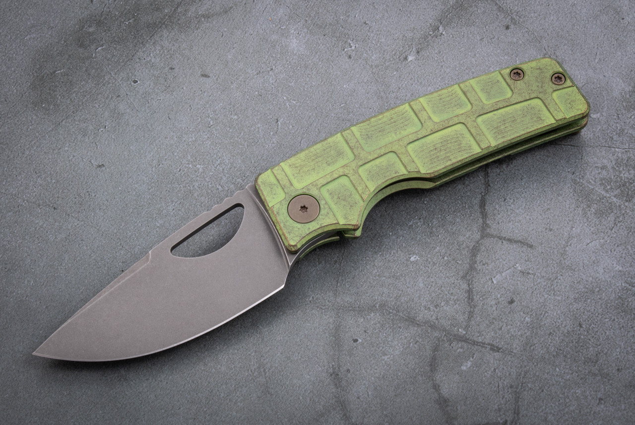 Oz Machine Company Roosevelt #4156 Framelock Folding Knife Elmax