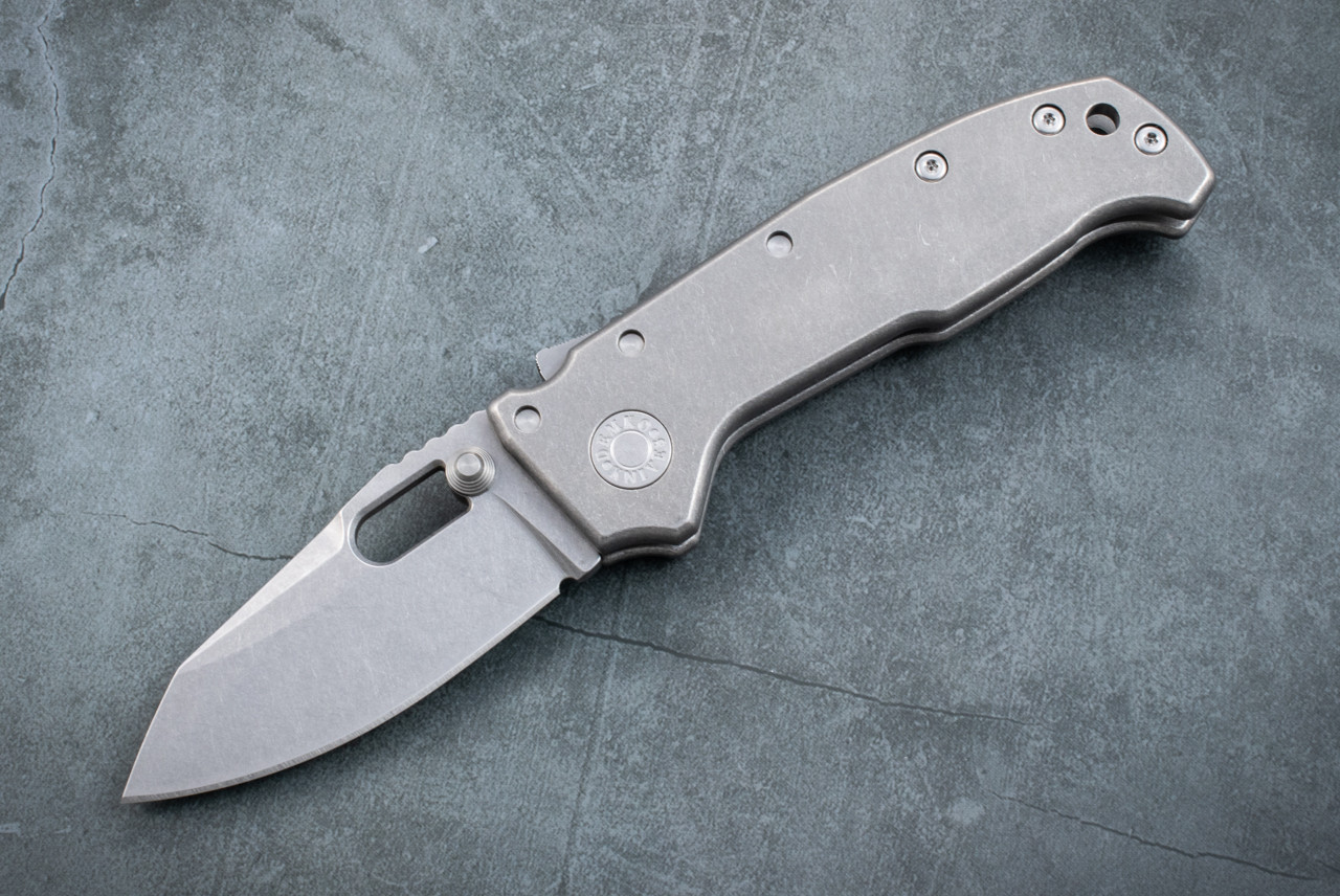 Demko Knives MGAD20 Compact Folding Knife Shark Lock Whale