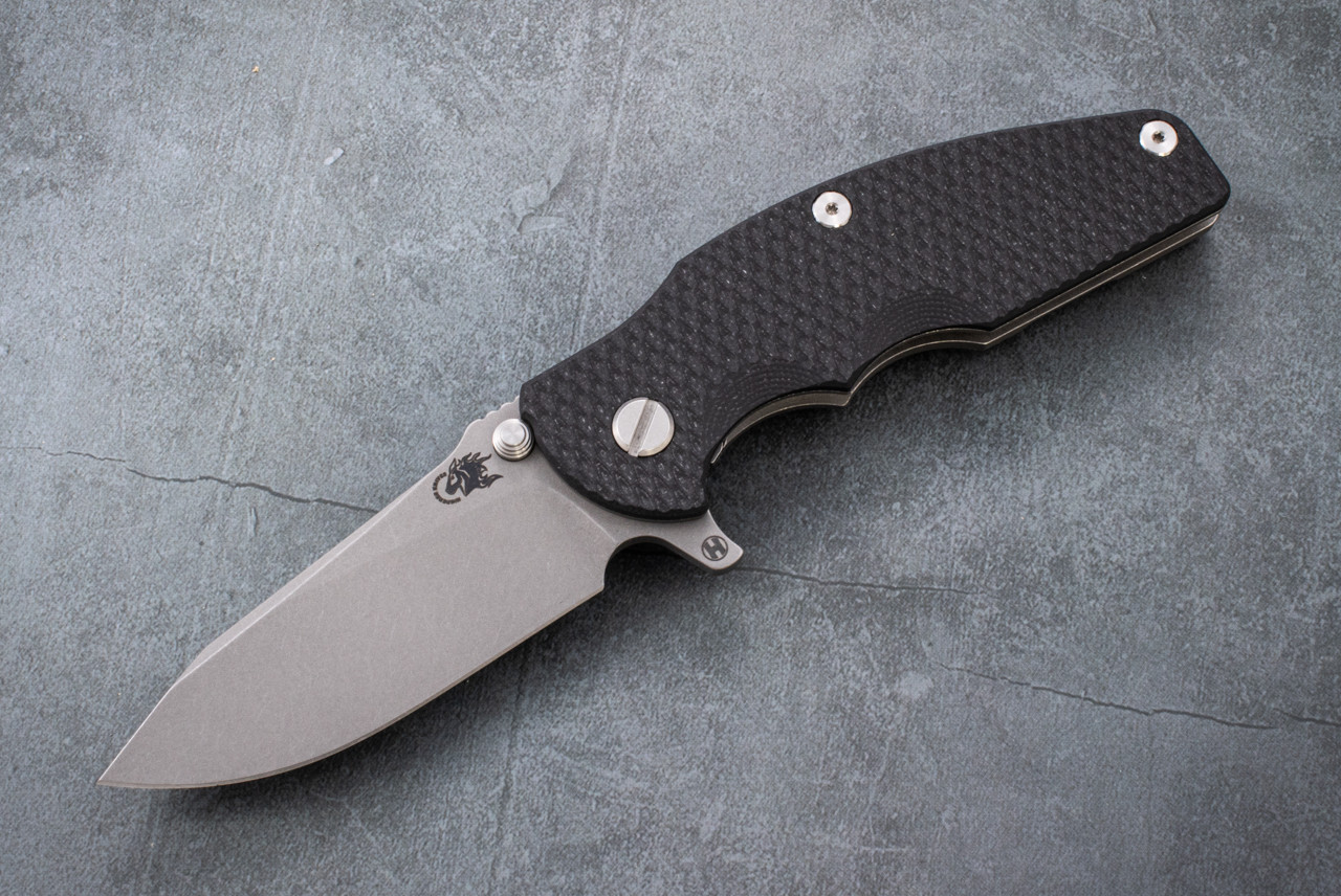 Rick Hinderer Knives Jurassic Slicer BPU #1191 Magnacut Hollow