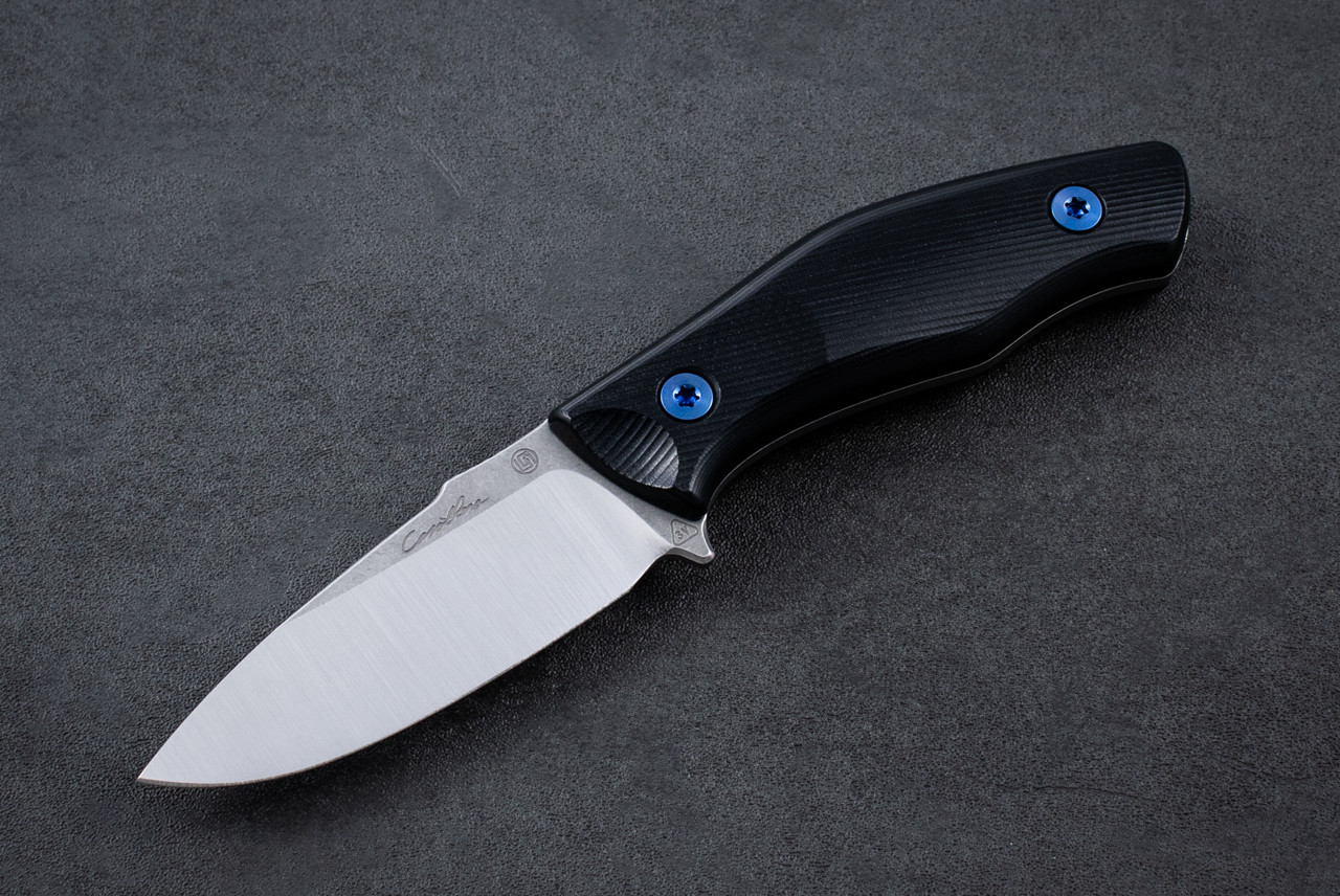 Carothers Performance Knives EDC 1.2 Fixed Blade Knife 3V Ghetto