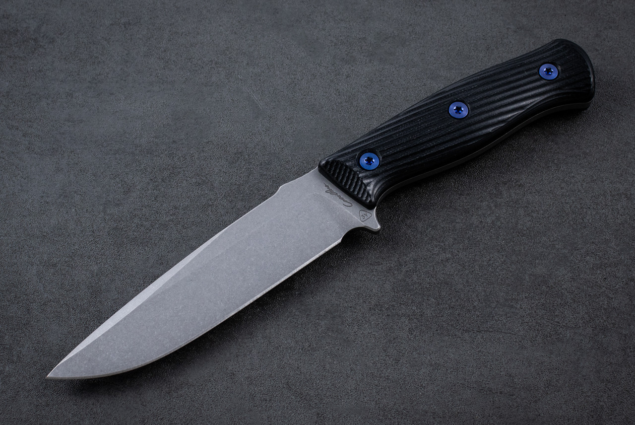 Carothers Performance Knives EDC 1.2 Fixed Blade Knife 3V Ghetto