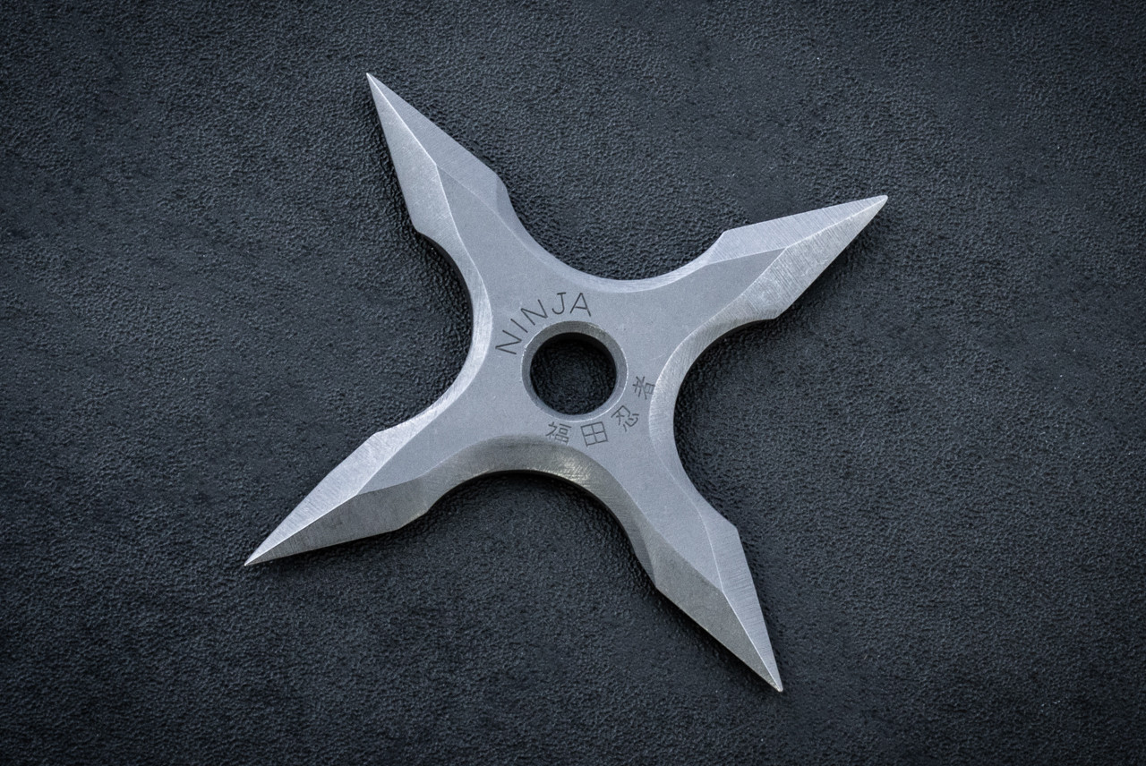 Takao Fukuta Vintage Japan Ninja Valor Handmade Four Point