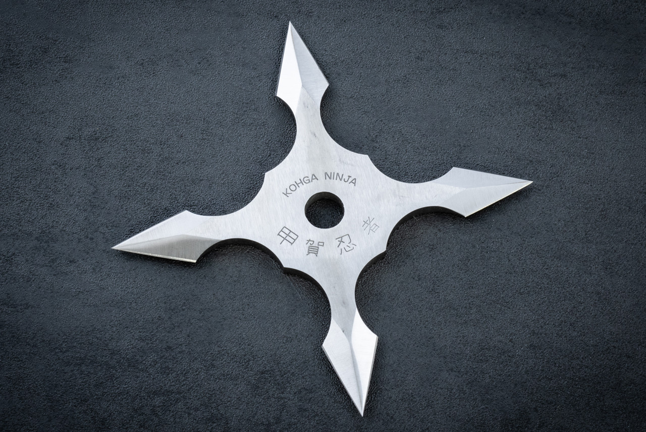 【Kasuoji】SHINOBI7枠 Takao Fukuta Vintage Kohga Ninja Valor Large Handmade Four Point