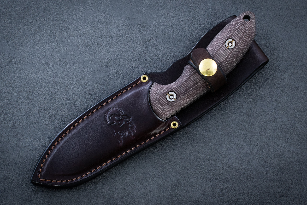 Rick Hinderer Knives The Emmett Fixed Blade Knife Sheepsfoot