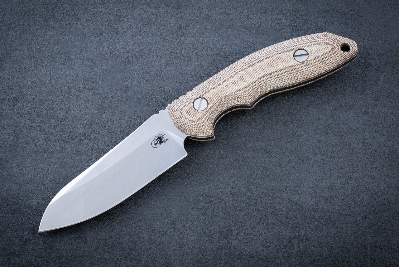 Rick Hinderer Knives The Emmett Fixed Blade Knife Sheepsfoot
