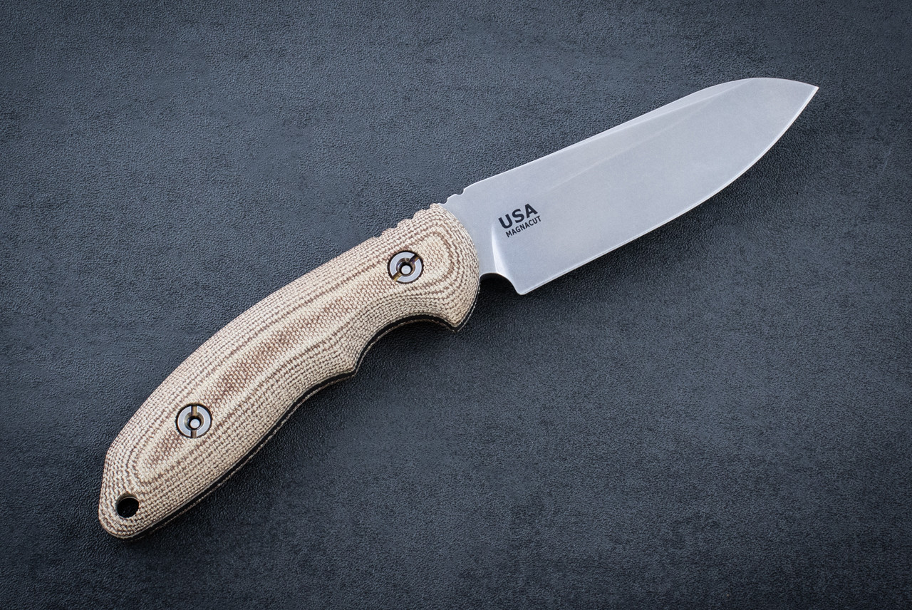 Rick Hinderer Knives The Emmett Fixed Blade Knife Sheepsfoot