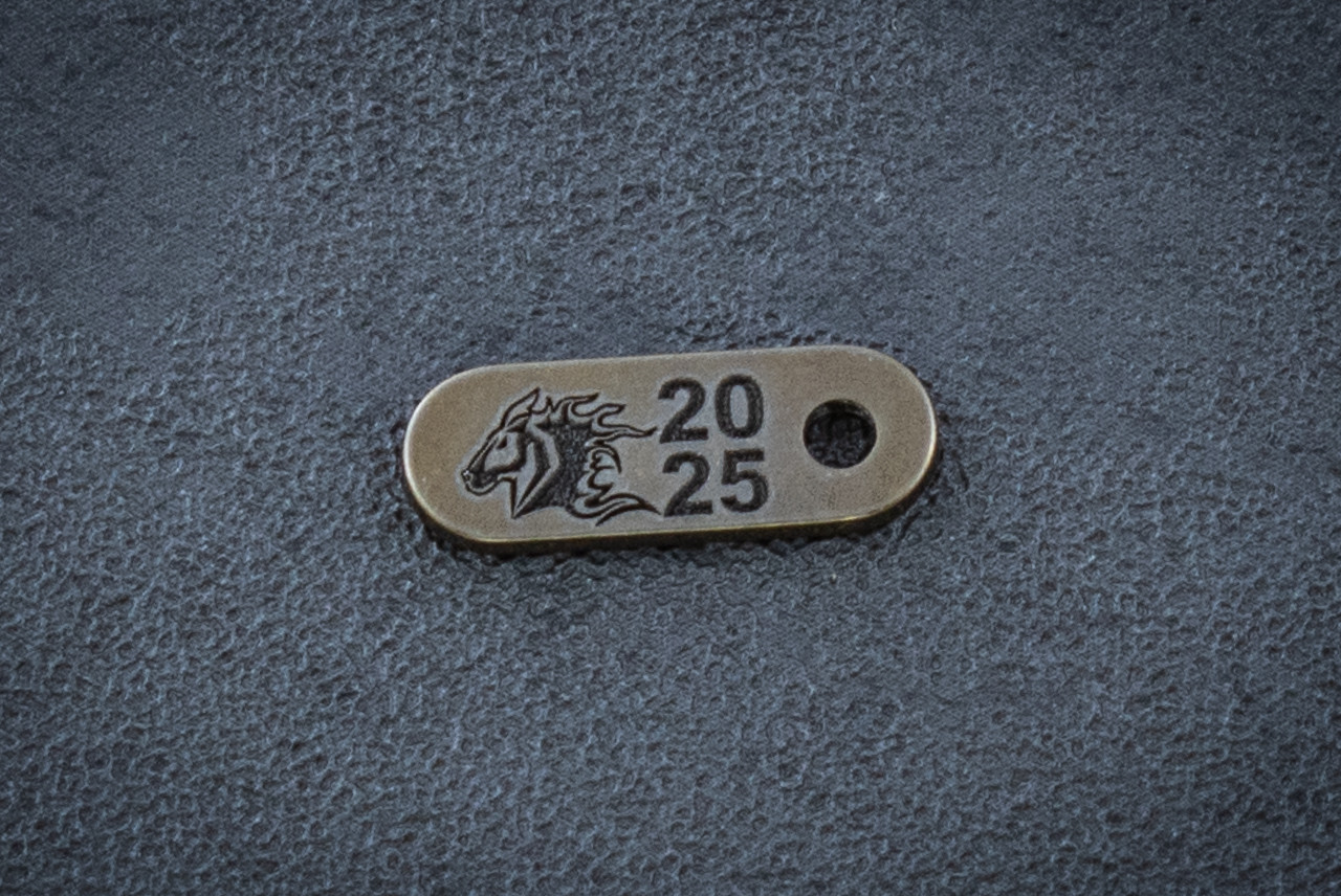 Rick Hinderer Knives 2025 Single Hole Filler Tab Titanium Bronze Stonewash Finish