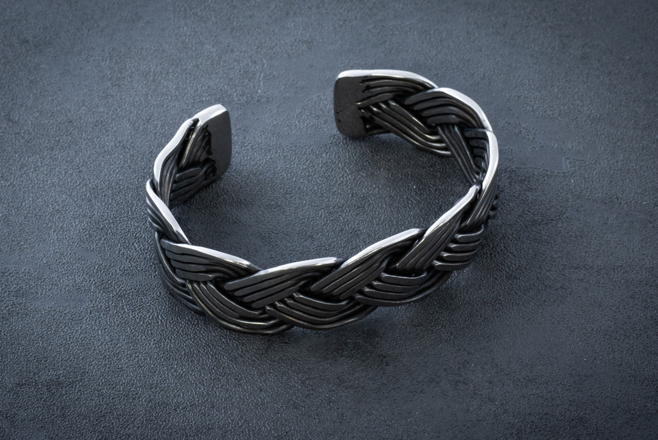 Fred Perrin Concept Custom Snake Twist Polished Stainless Steel