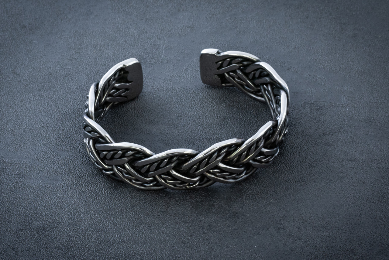Fred Perrin Concept Custom Celtic & Twist Polished Stainless Steel