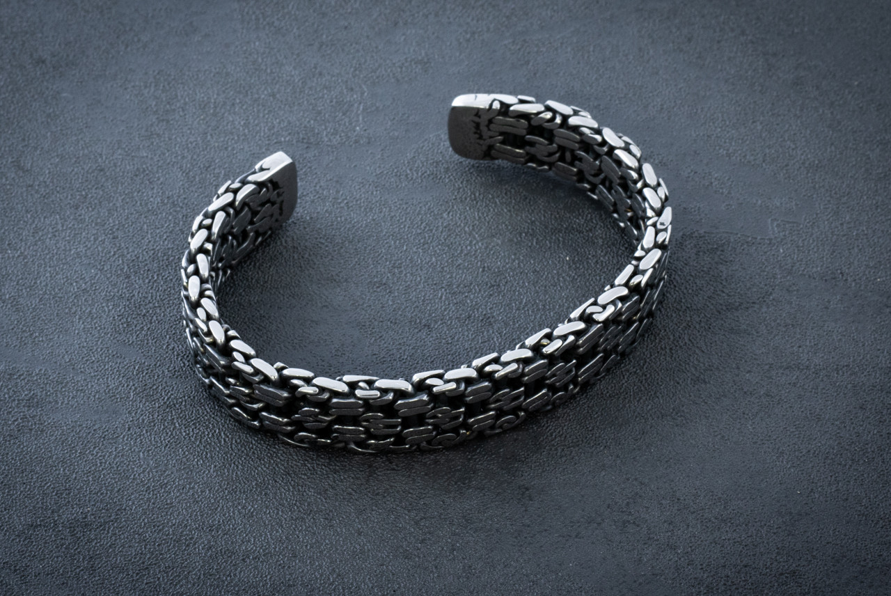 Fred Perrin Concept Custom Snake Twist Polished Stainless Steel