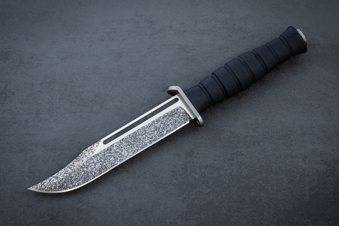 Defiant 7 Allen Elishewitz M320E Fixed Blade Knife 2-Tone Hand