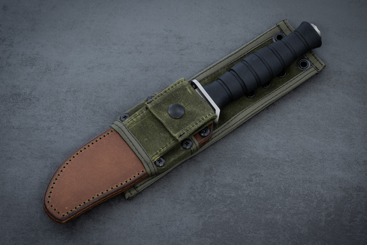 Defiant 7 Allen Elishewitz M320E Fixed Blade Knife 2-Tone Hand