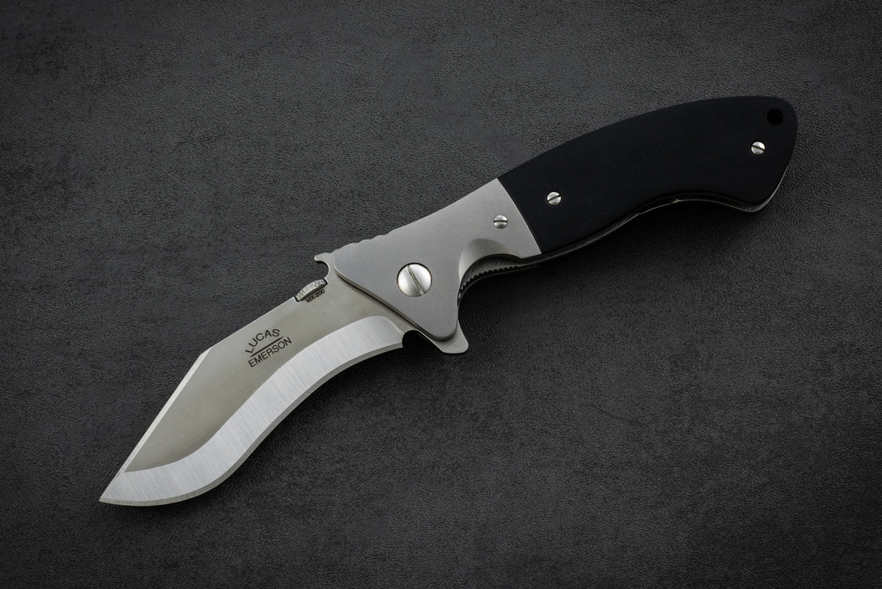 Resco Instruments GooseWorks Folder Satin Blade w/ Titanium