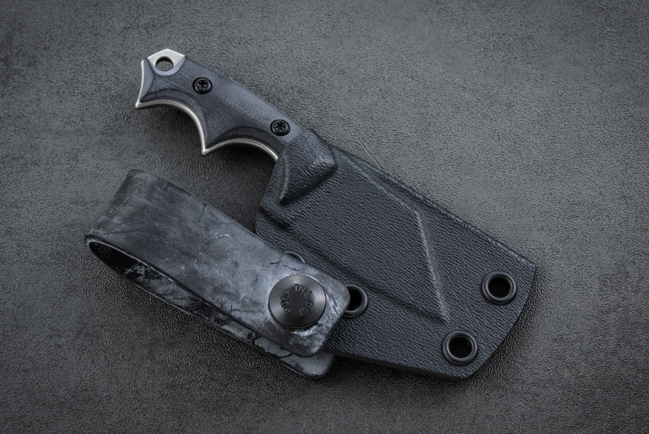 Bastinelli Creations BB Drago Cutter V2 Fixed Blade Stonewash
