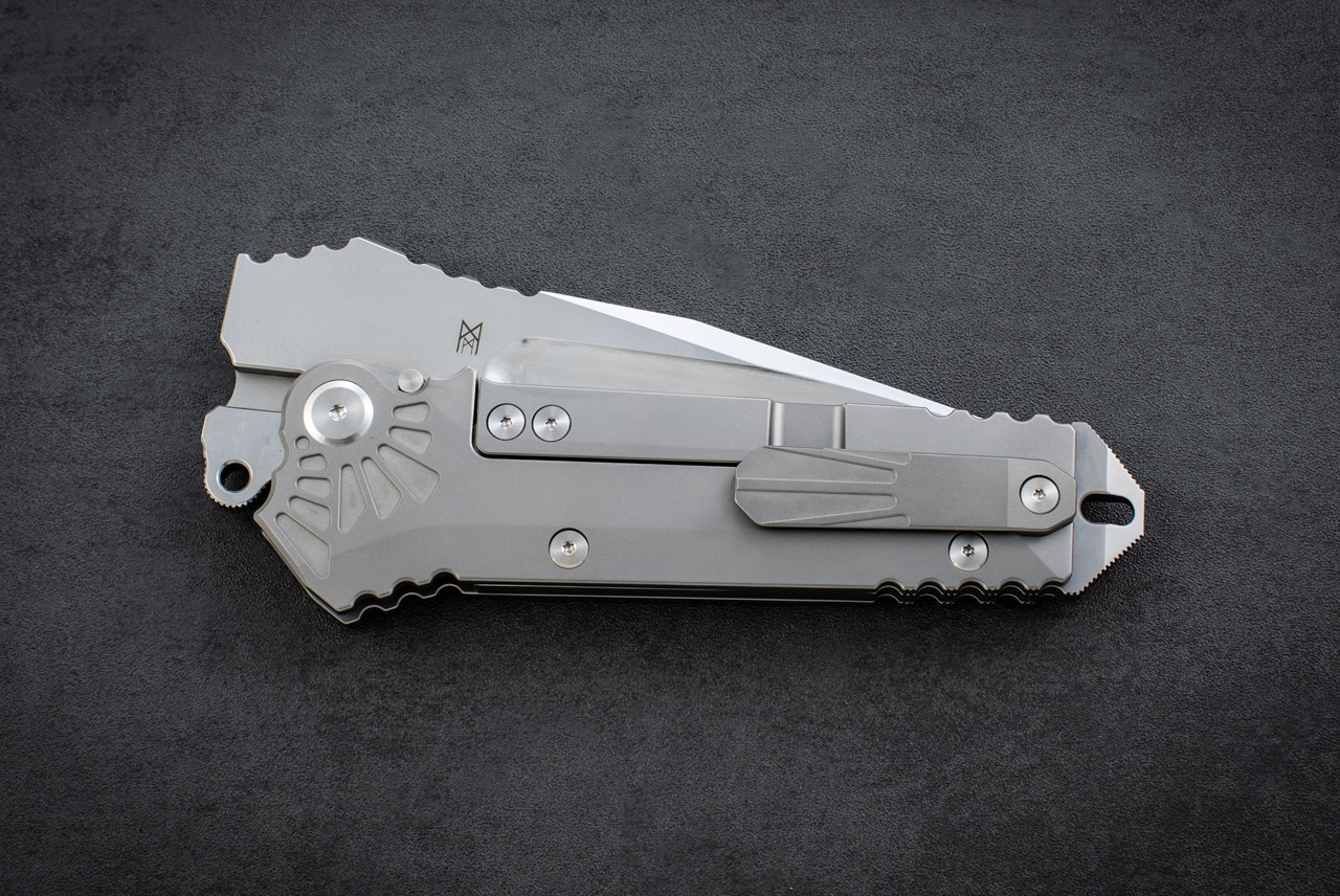 青守銀 ワッシェン Dmitry Burmak アーティストプルーフ PMP Midgards Messer Collab Big Boss Frame Lock Knife Polished