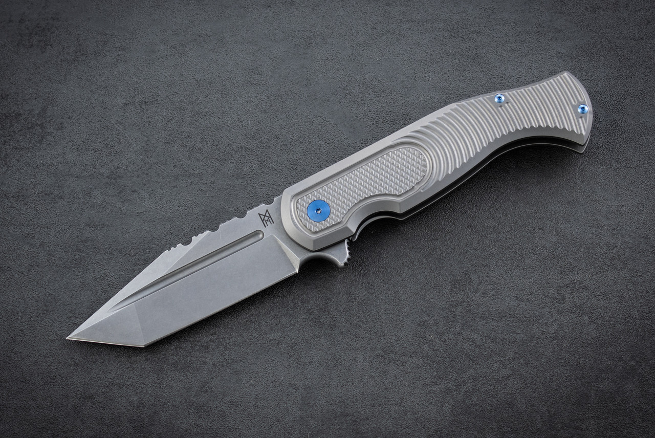 PMP Midgards Messer Collab Big Boss Frame Lock Knife Polished