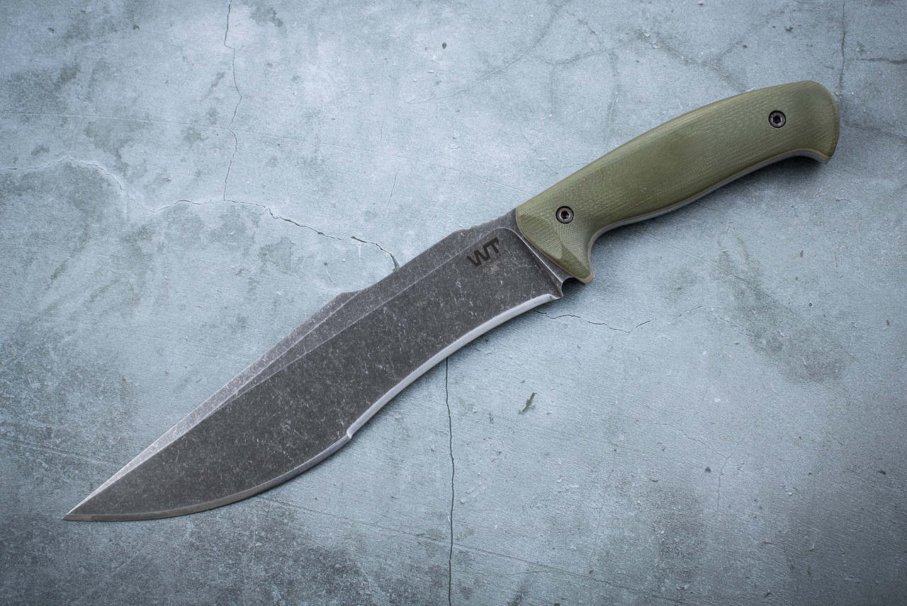 Work Tuff Gear Lanzeta Gen 2 (NC) Fixed Blade Knife Dark Washed