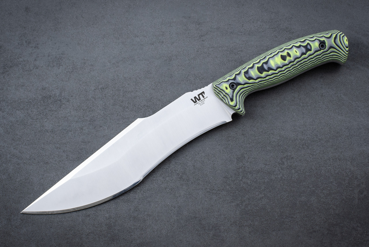 Work Tuff Gear Lanzeta Gen 2 (NC) Fixed Blade Knife Satin Blade w