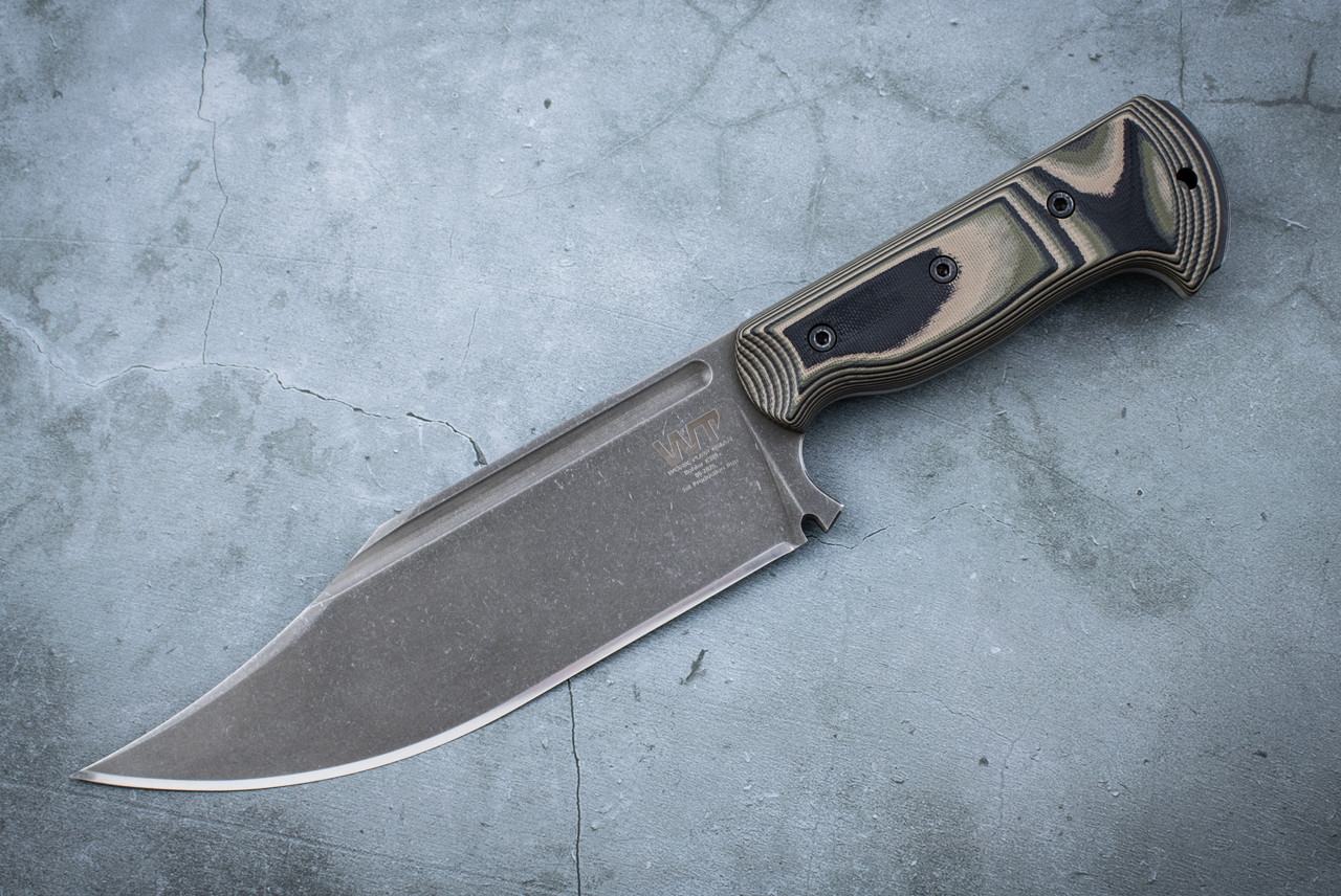 Work Tuff Gear Lanzeta Gen 2 (NC) Fixed Blade Knife Dark Washed