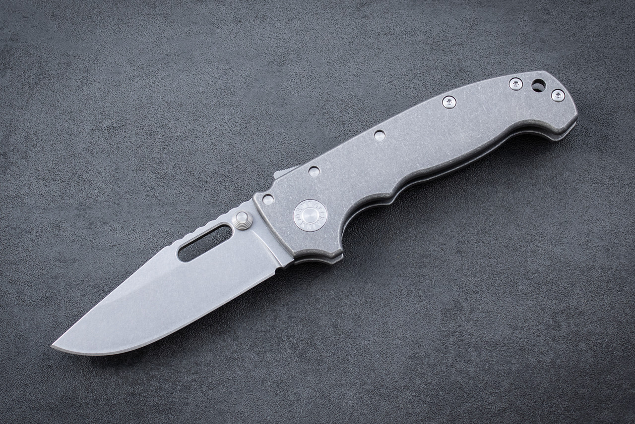 Demko Knives MG AD20S Folding Knife Shark Lock Clip Point MagnaCut