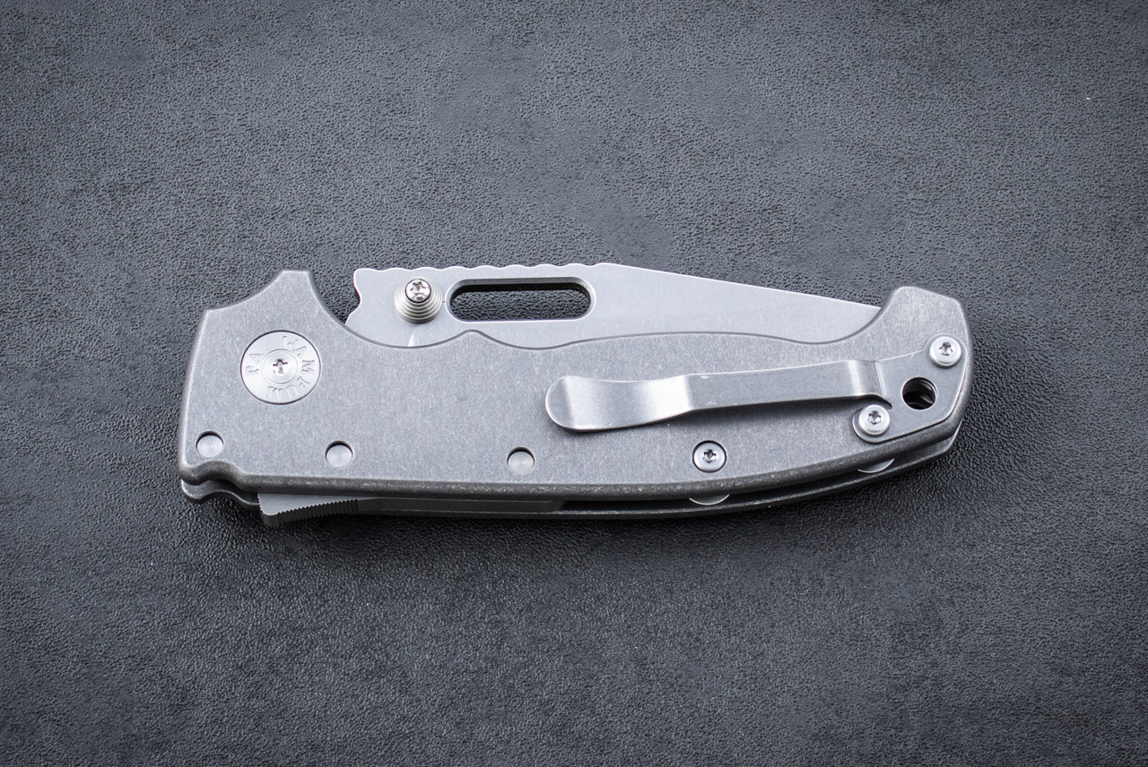 Demko Knives MG AD20 Folding Knife Shark Lock Clip Point MagnaCut