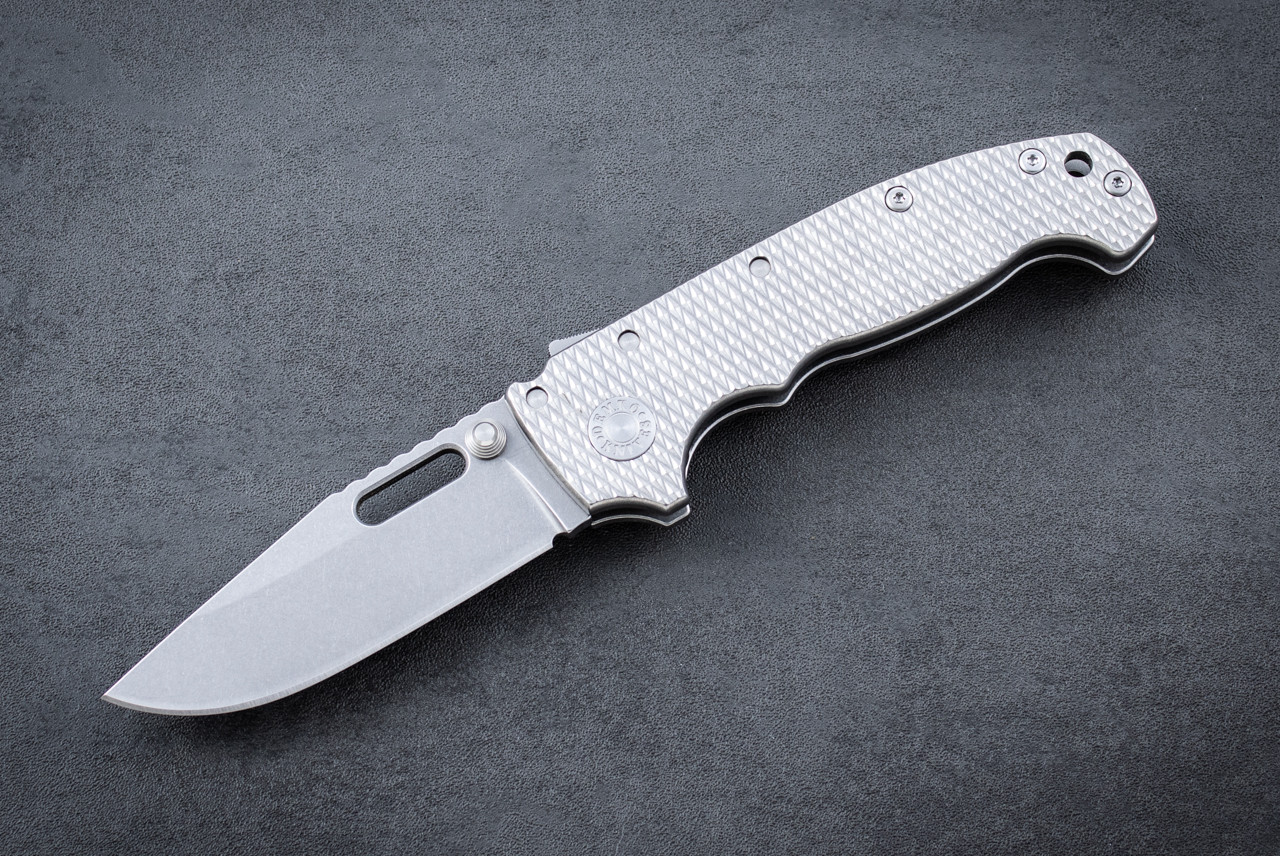 Demko Knives MG AD20S Compact Folding Knife Shark Lock Seax