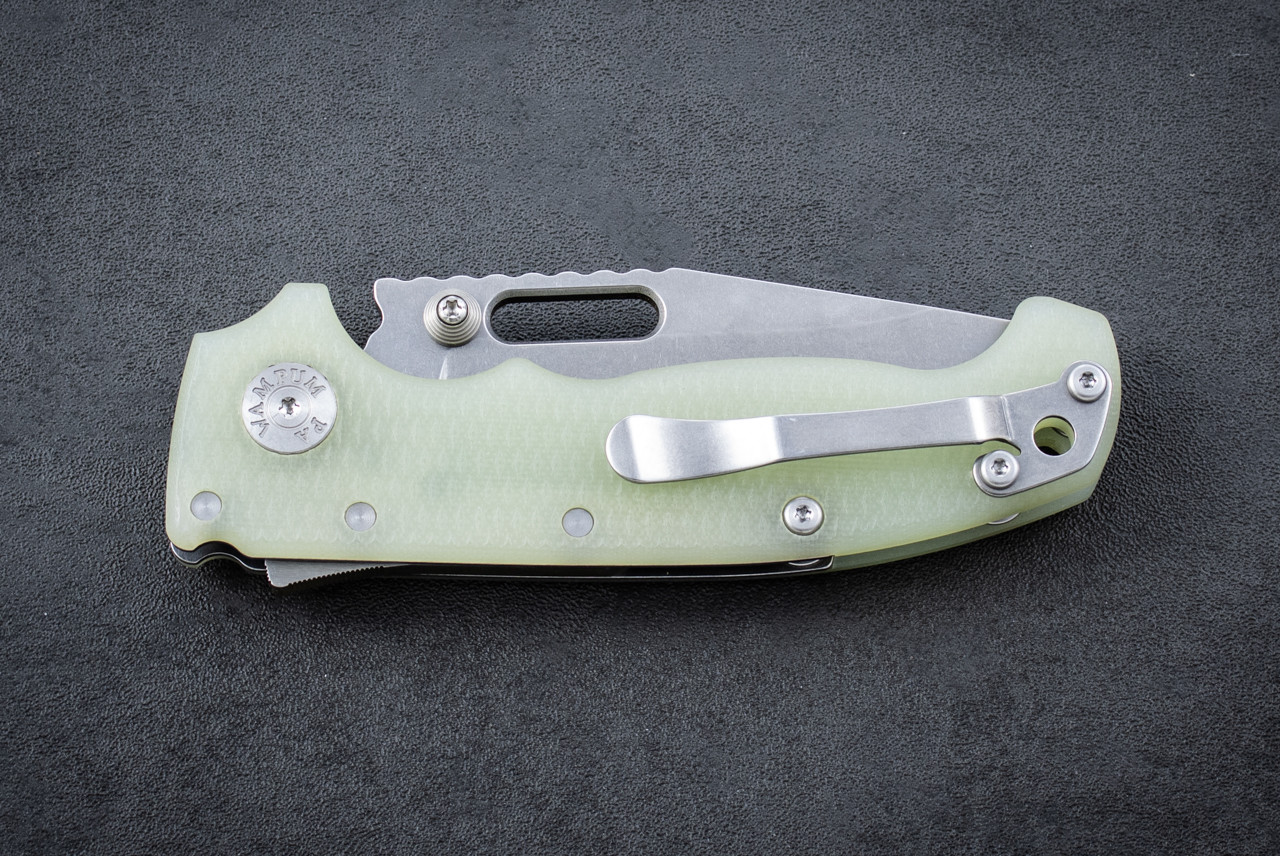 Demko Knives MG AD20 Folding Knife Shark Lock Clip Point MagnaCut