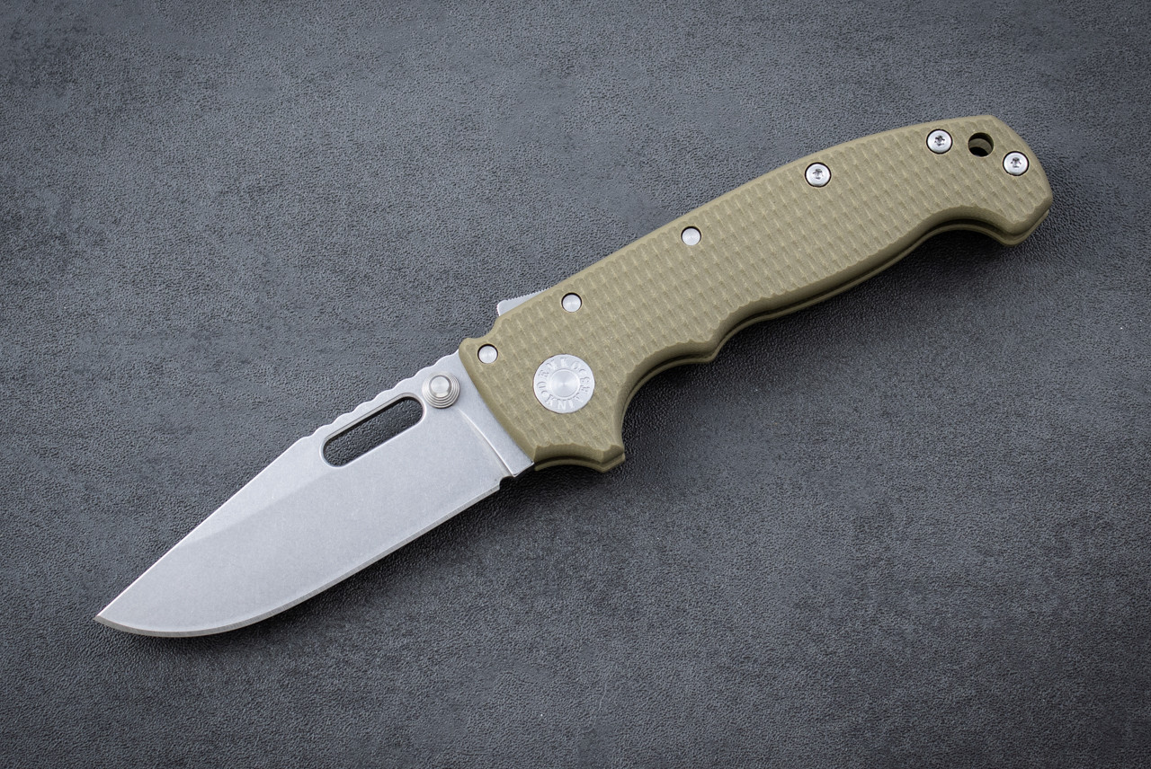 Demko Knives MG AD20S Slicer Folding Knife Shark Lock Drop Point