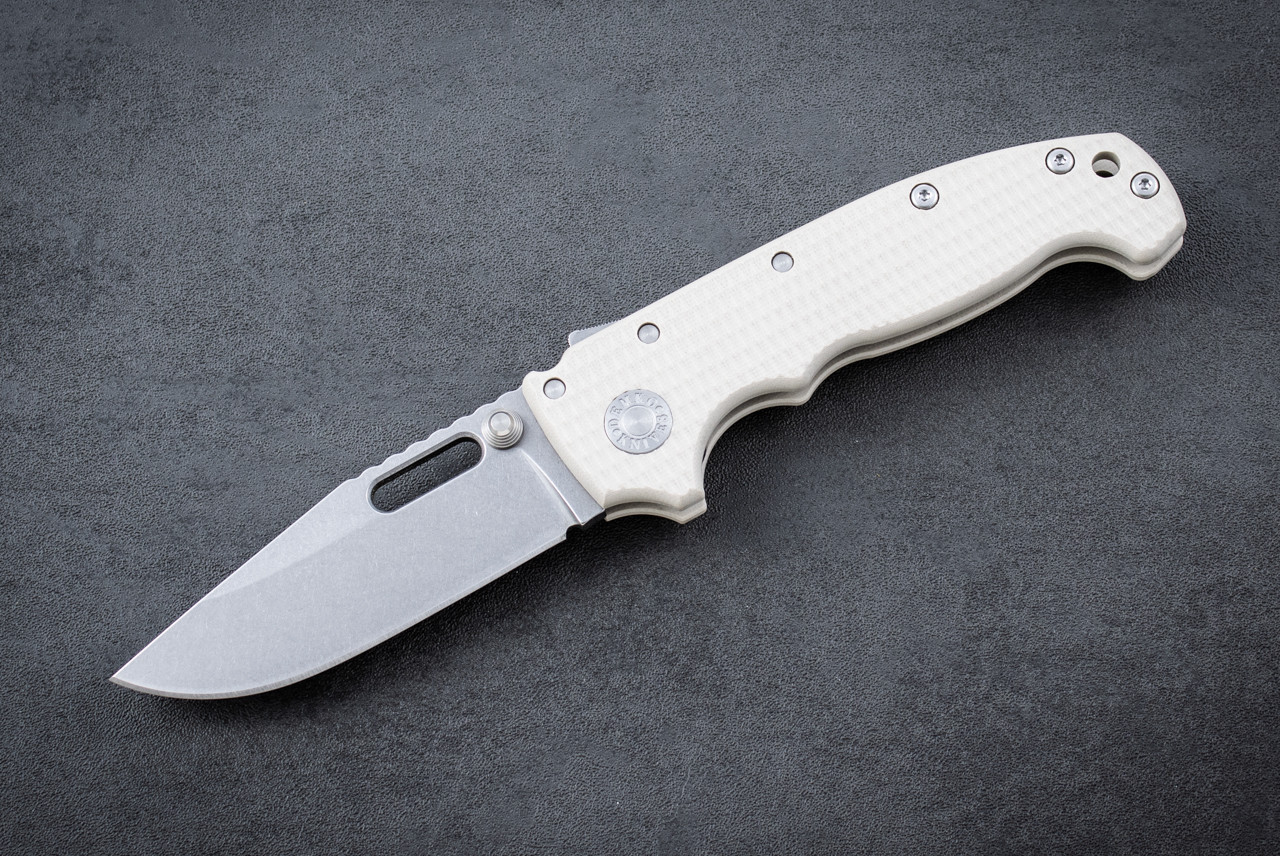 Demko Knives MG AD20 Folding Knife Shark Lock Clip Point MagnaCut