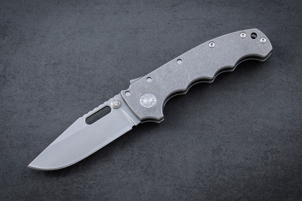 Demko Knives MG AD20 Folding Knife Shark Lock Clip Point MagnaCut