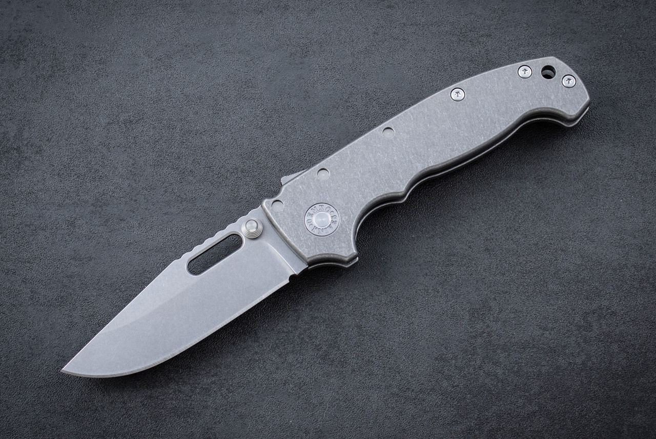 Demko Knives MG AD20XL Compact Folding Knife Shark Lock Drop Point