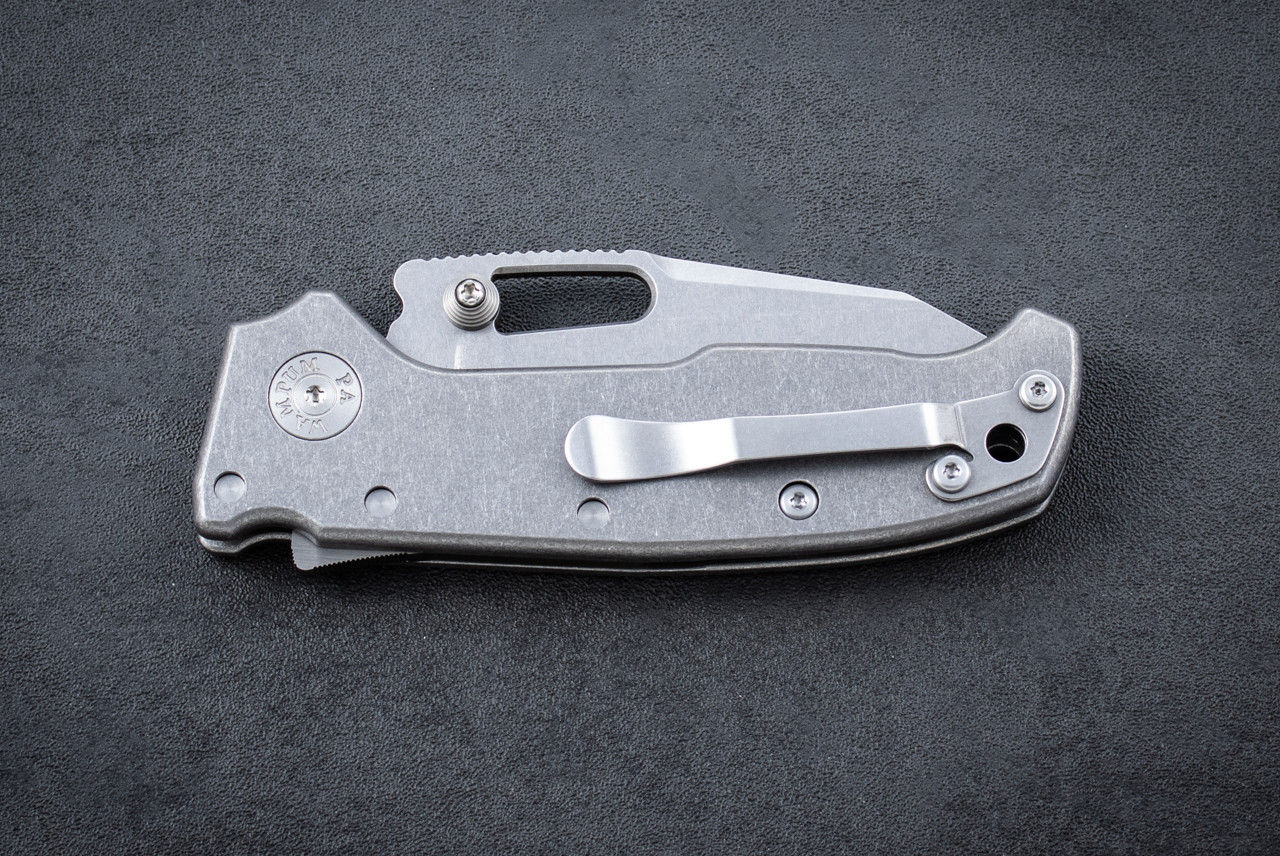 Demko Knives MG AD20S Compact Folding Knife Shark Lock Seax