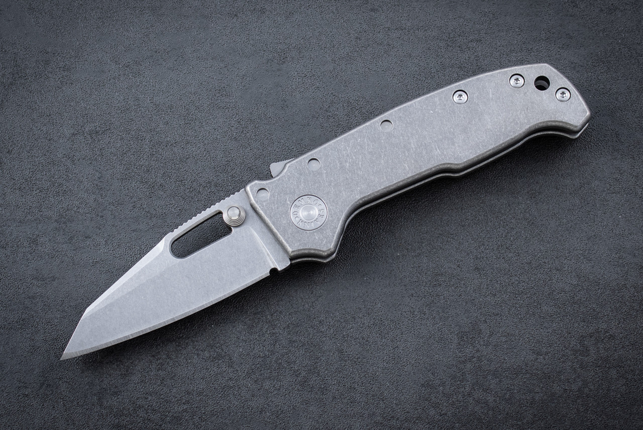Demko Knives MG AD20S Compact Folding Knife Shark Lock Seax