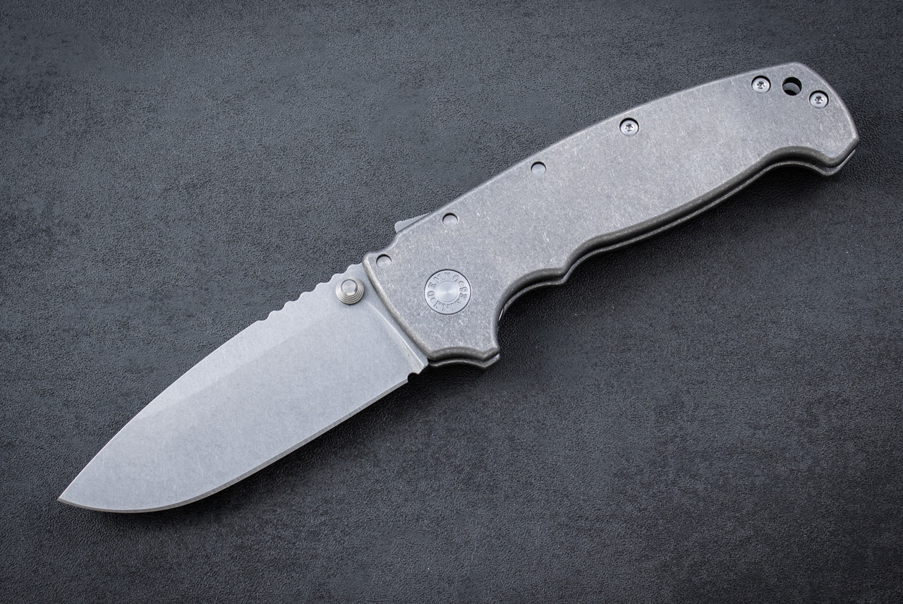 Demko Knives MG AD20XL Compact Folding Knife Shark Lock Drop Point