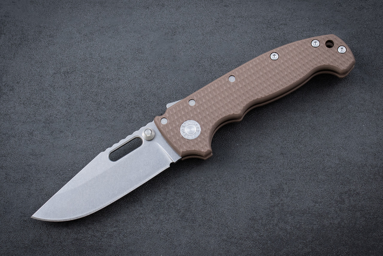 Demko Knives MG AD20 Folding Knife Shark Lock Clip Point MagnaCut