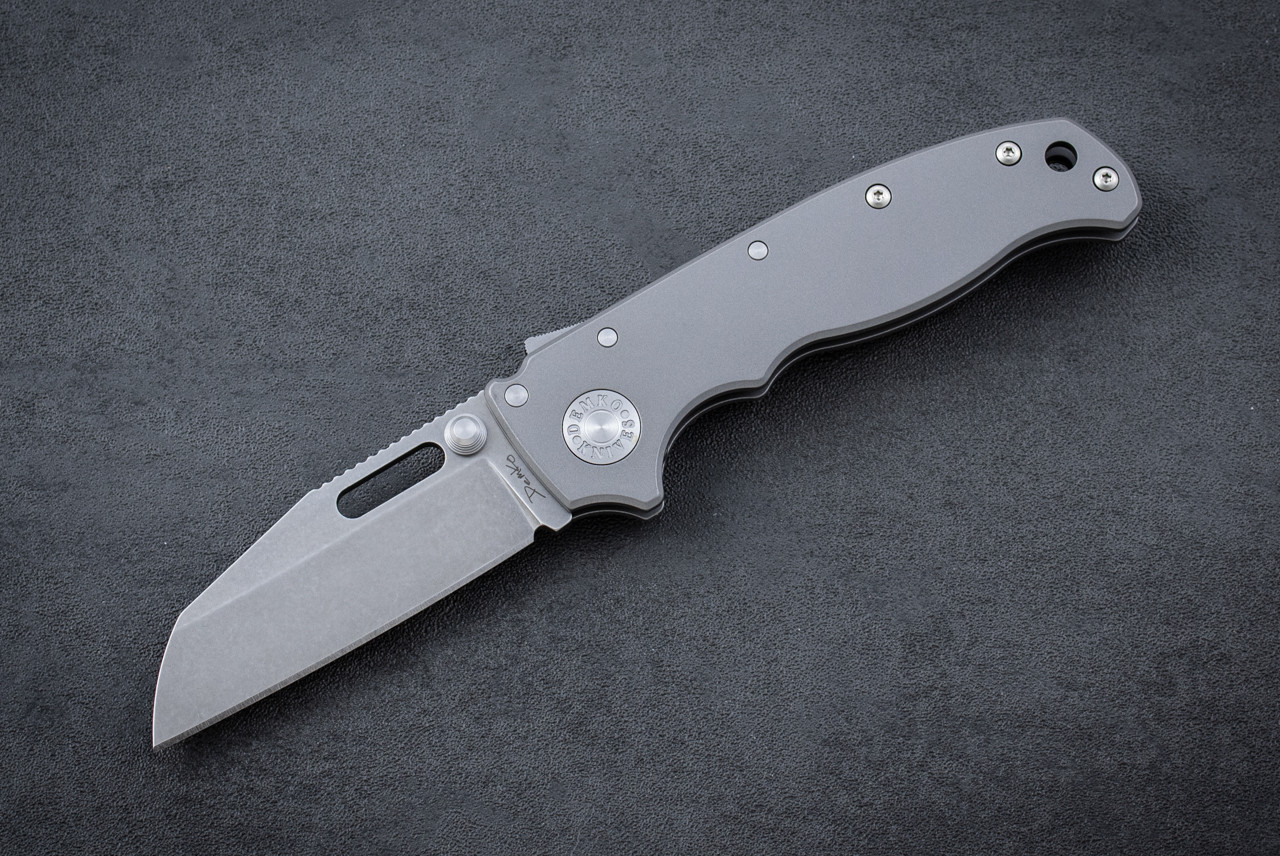 Gray Desperade Tic Ⅲw 19-20 157cm Demko Knives AD20.5 Folding Knife Shark Lock Slicer Shark CPM-3V