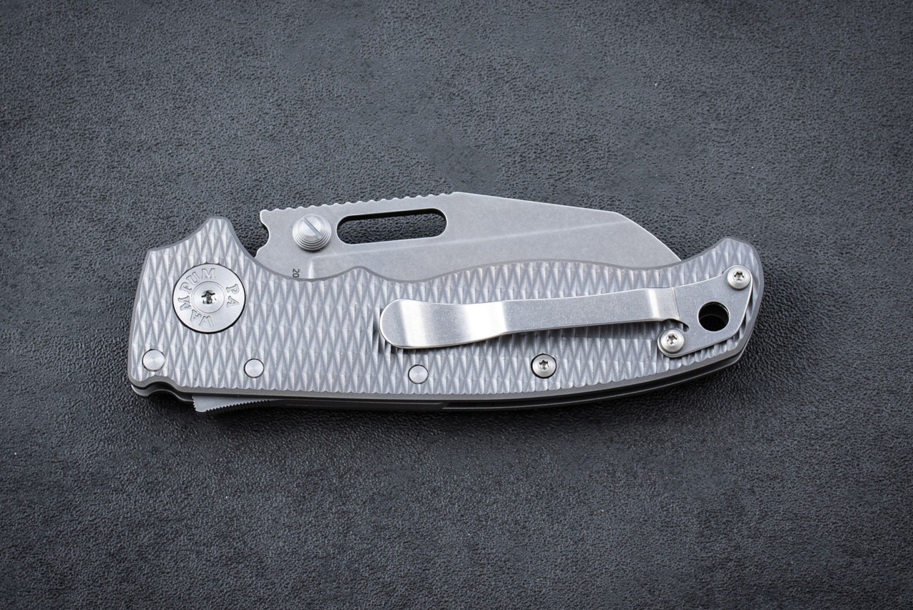 Demko Knives AD20.5 Folding Knife Shark Lock Shark Foot 20CV
