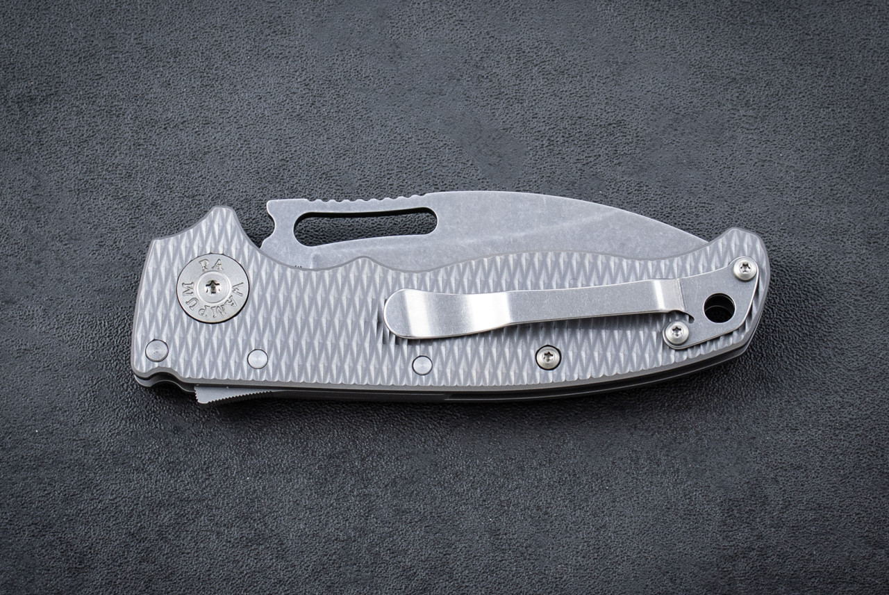 Gray Desperade Tic Ⅲw 19-20 157cm Demko Knives AD20.5 Folding Knife Shark Lock Slicer Shark CPM-3V